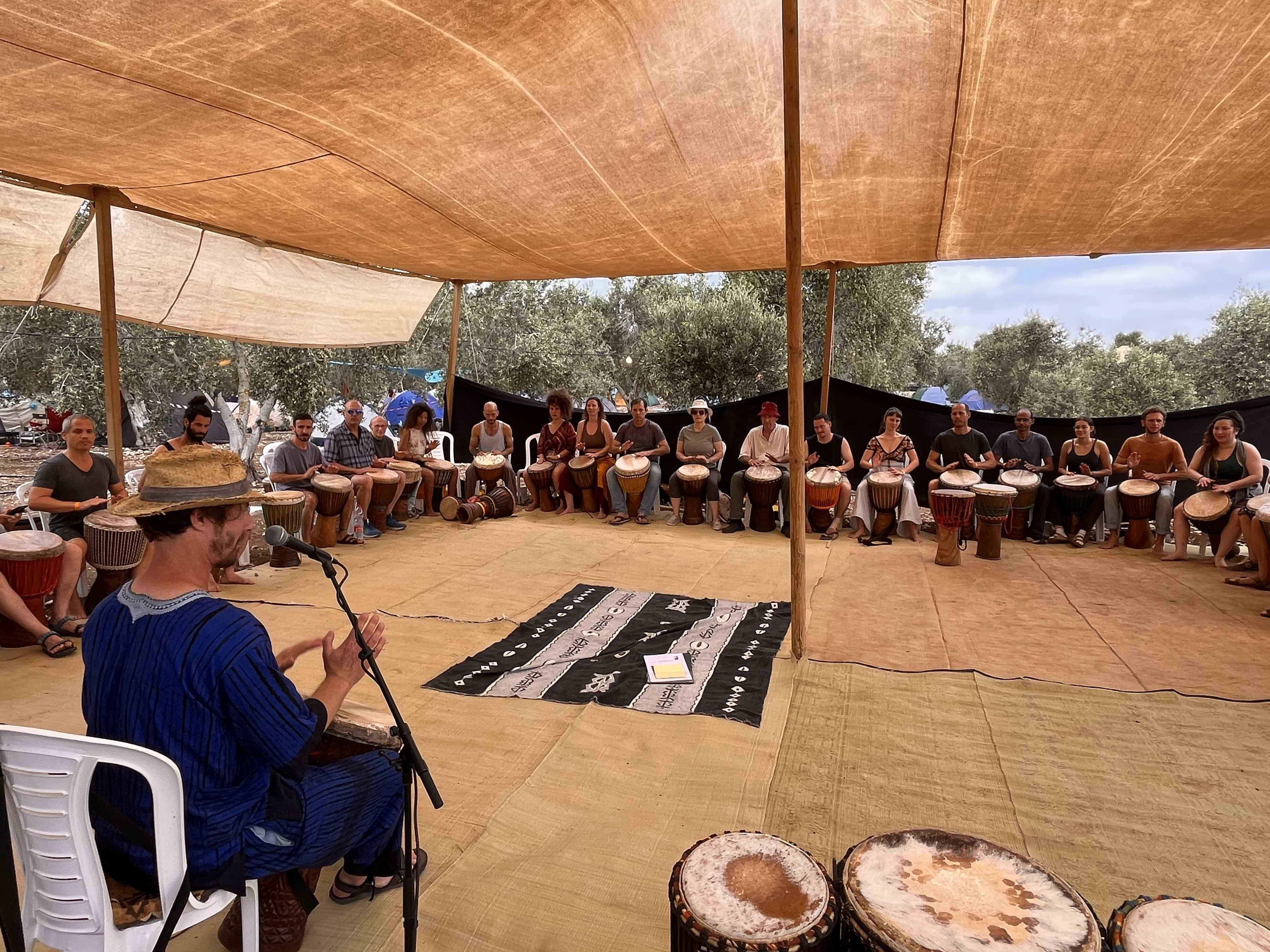 African Drumming - peaceful place