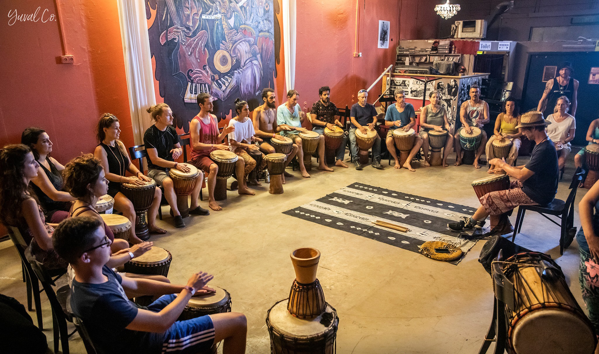 African Drumming in Tel Aviv