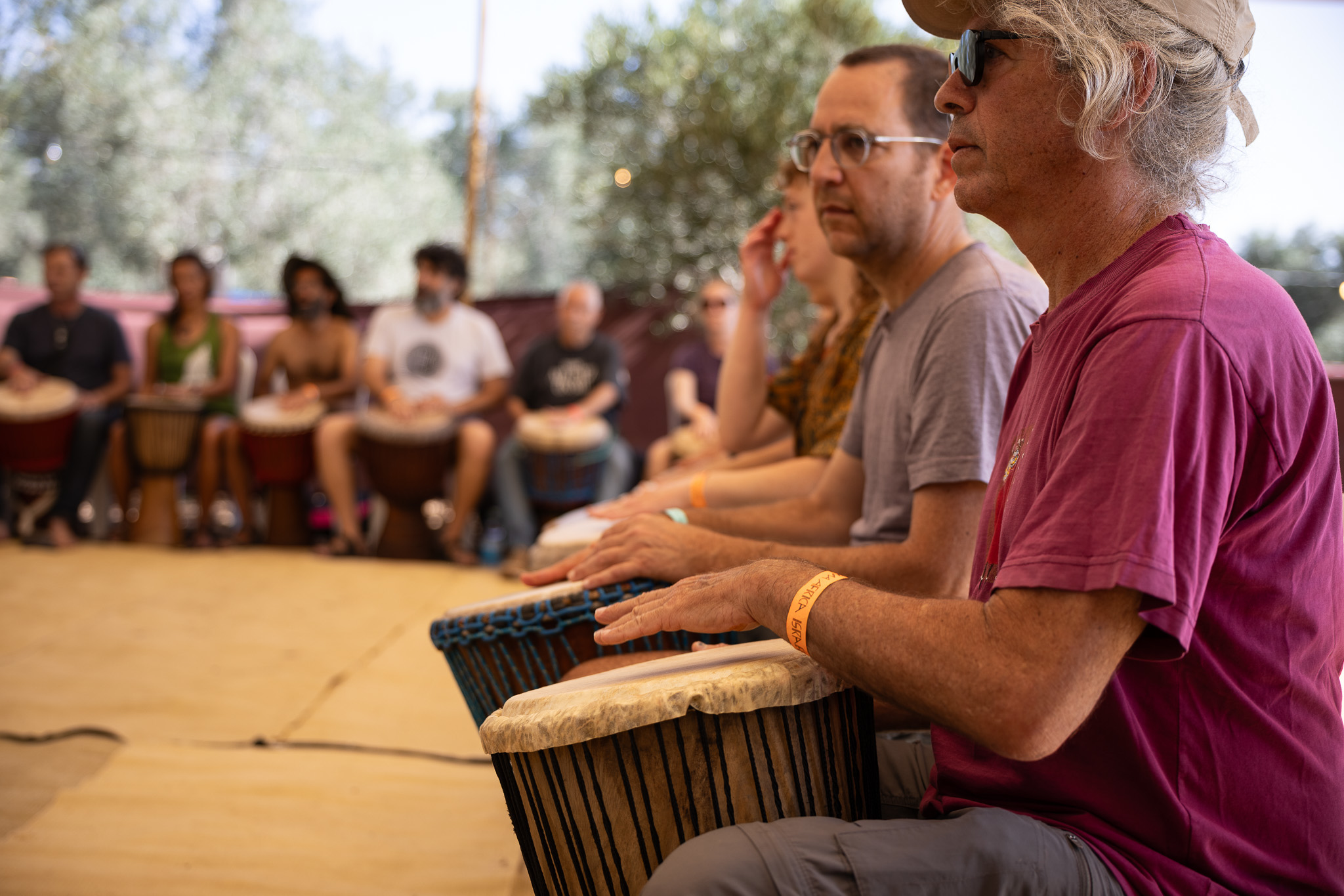African Drumming - peaceful place